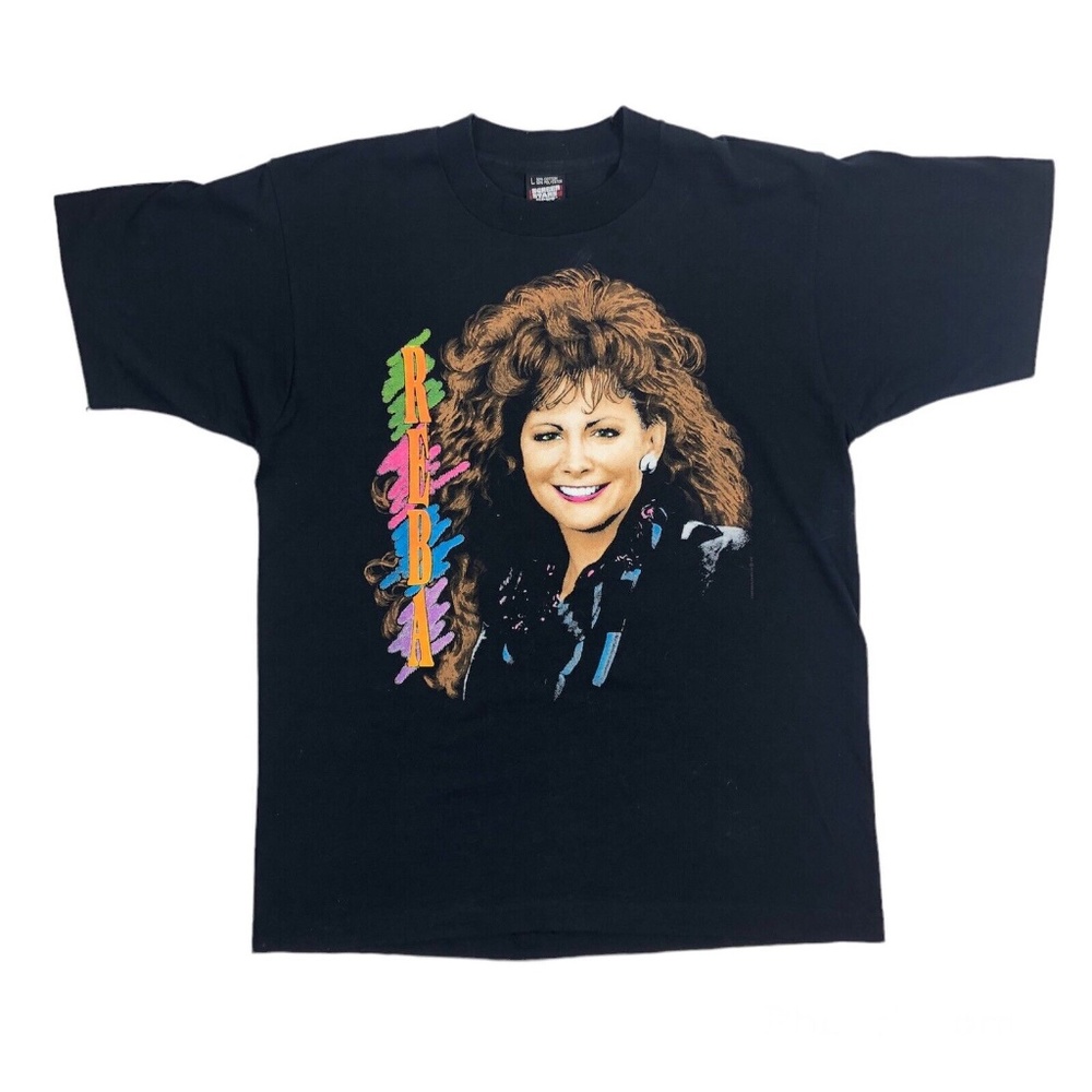 Vintage 90s Reba McEntire Country Music 1992 Concert Tour Single Stitch T-Shirt